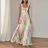 Oriah | Robe Maxi A-Line Florale