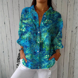 Victoria | Blouse Bleu Paon