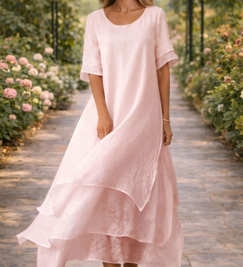Esperanza | Robe longue fluide à la silhouette élégante