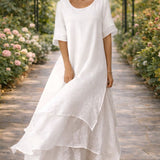 Esperanza | Robe longue fluide à la silhouette élégante