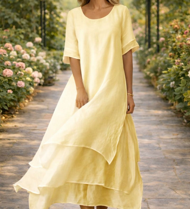 Esperanza | Robe longue fluide à la silhouette élégante