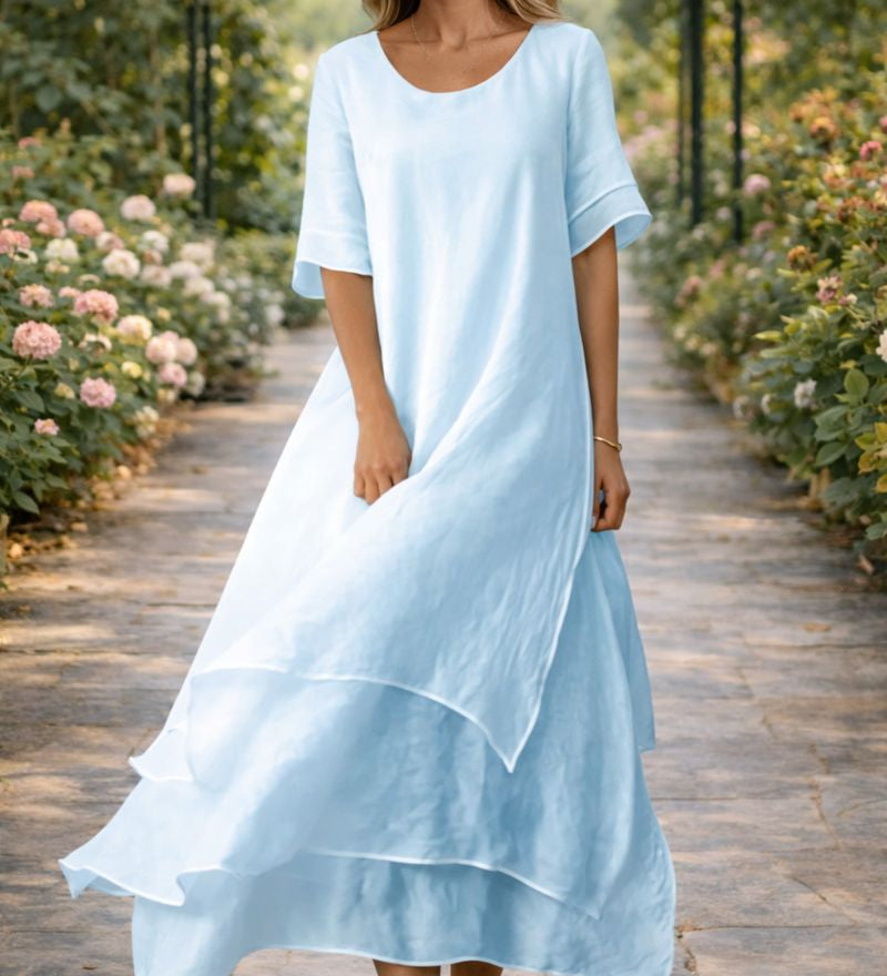 Esperanza | Robe longue fluide à la silhouette élégante