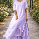 Esperanza | Robe longue fluide à la silhouette élégante
