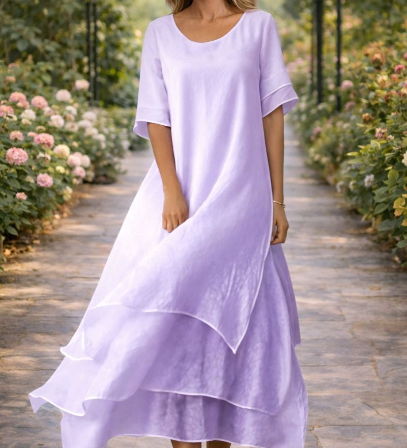 Esperanza | Robe longue fluide à la silhouette élégante