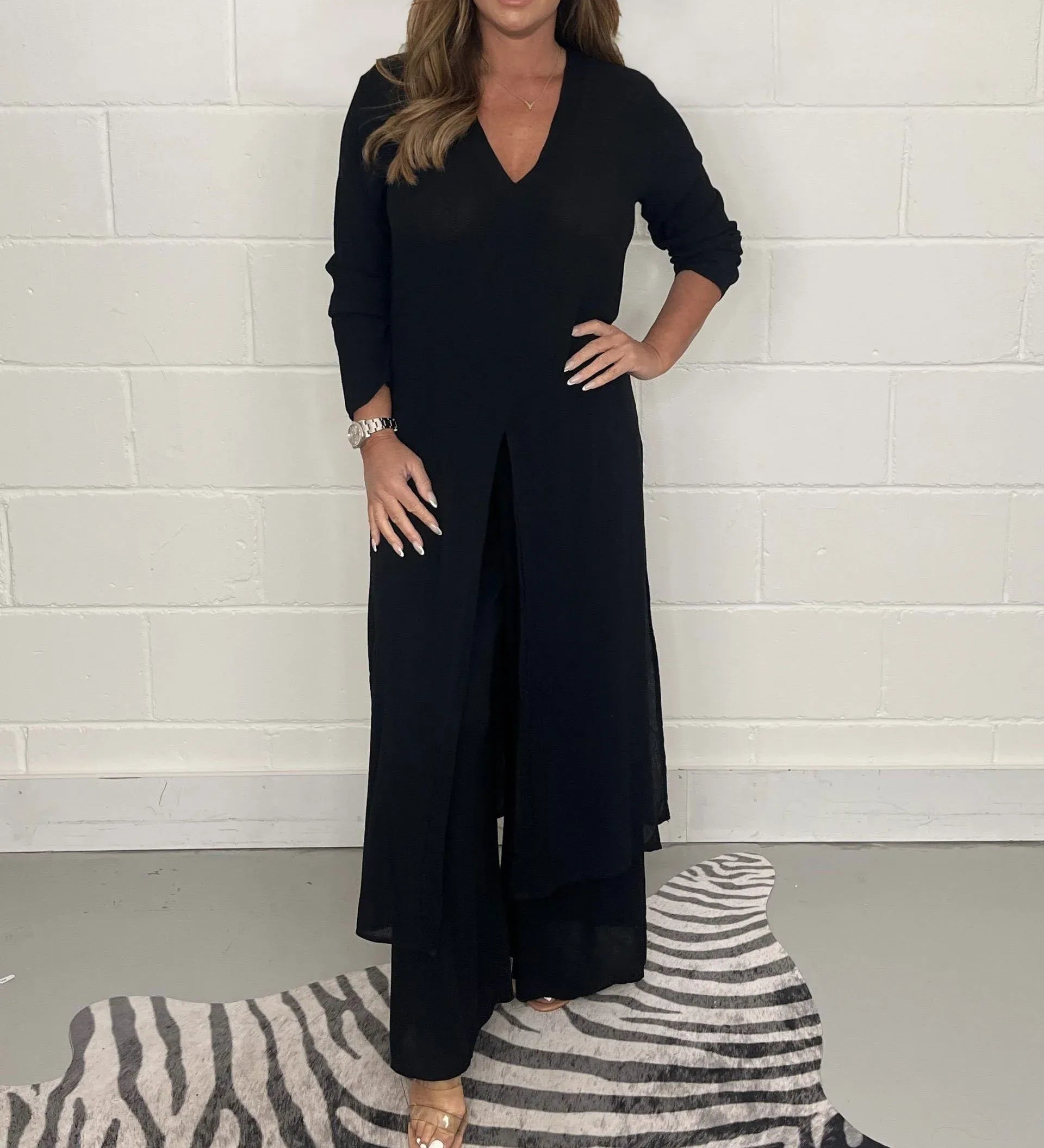 Cherly™ Ensemble Douillet à Deux Pièces