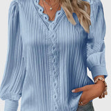 Andrea | Blouse Pullover Élégante