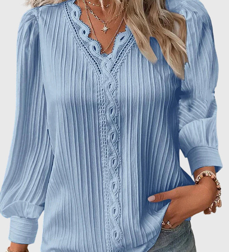 Andrea | Blouse Pullover Élégante
