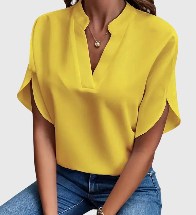 Beatrix | Chemise élégante à col en V