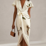 Aura | Robe Satin Botanique