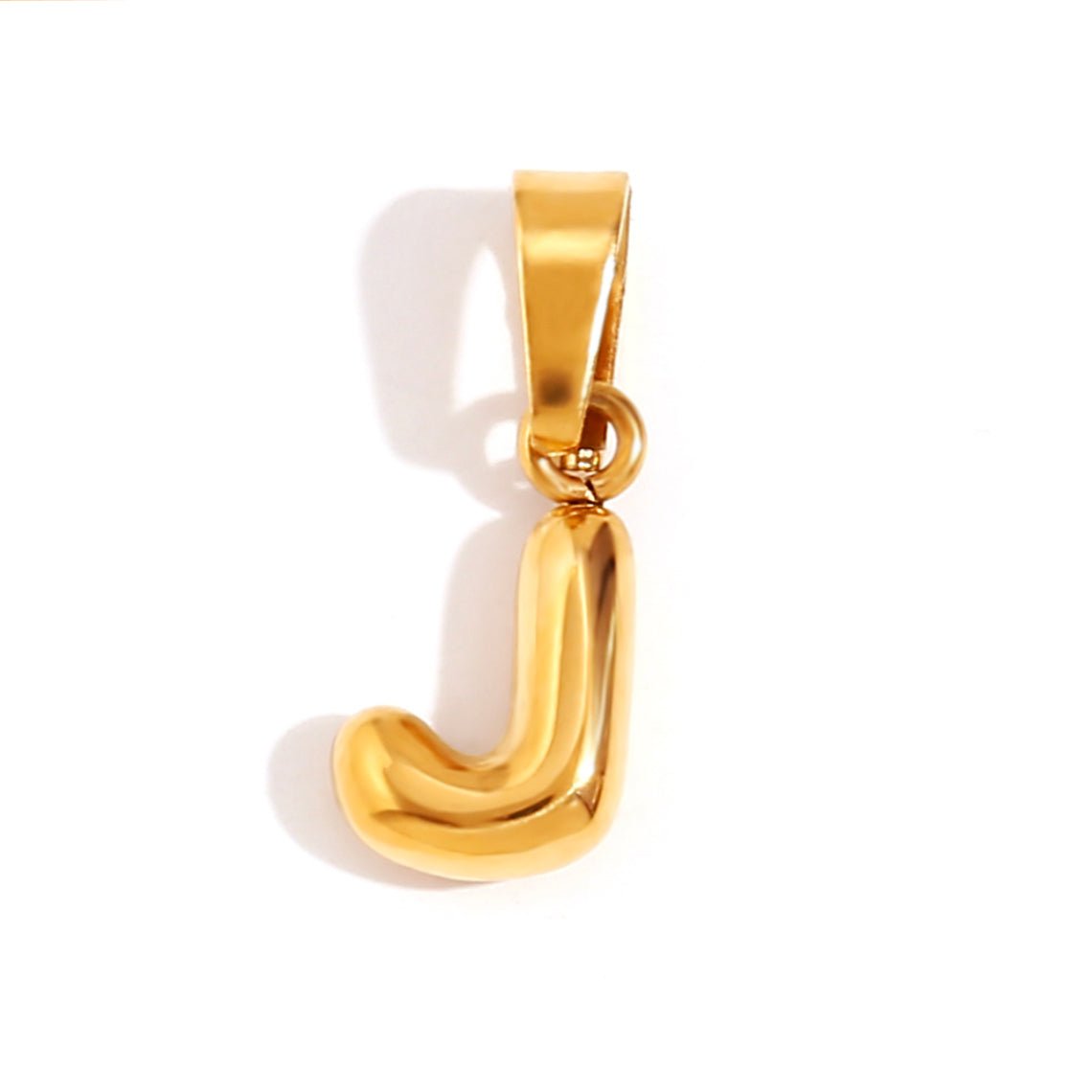 Collier Lettre Bubble Chic