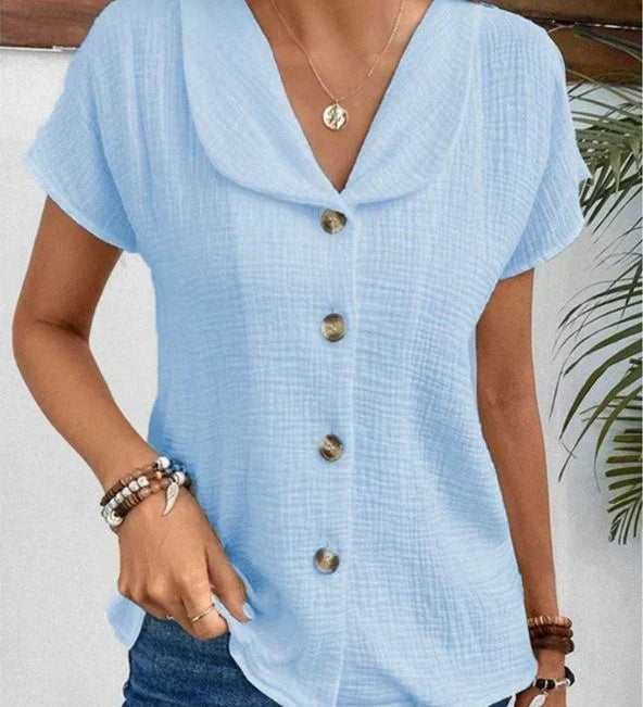 Kaja | Élégante Blouse d'Automne
