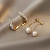 Cosette | Boucles d'oreilles en perles de cristal et plumes