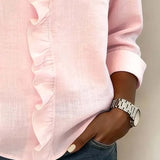 Susan | Blouse Volante Élégante