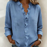 Susan | Blouse Volante Élégante