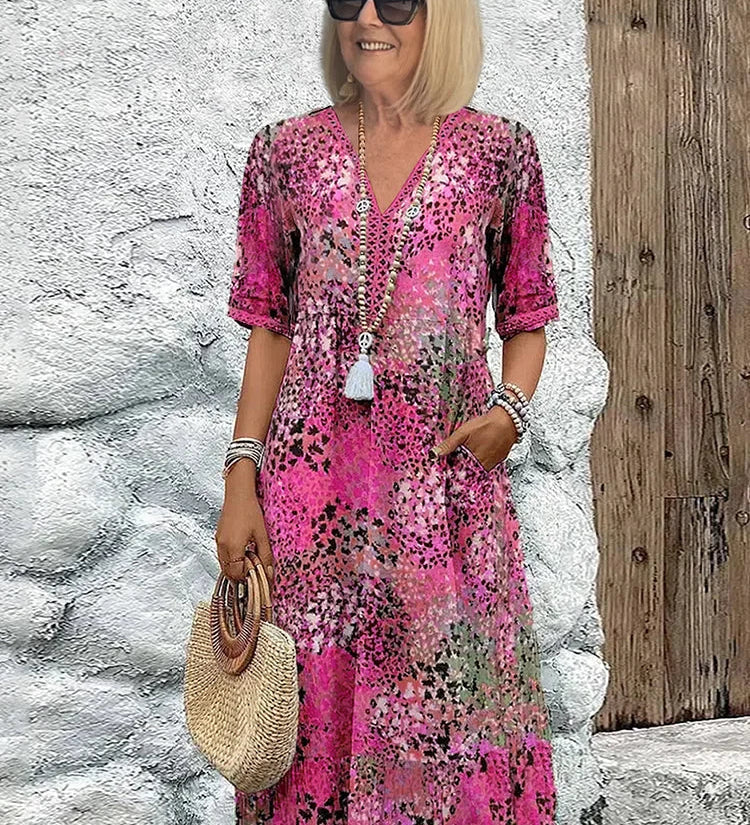 Lina | Robe légère à décolleté en V