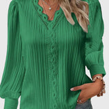 Andrea | Blouse Pullover Élégante