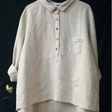 Elvie | Blouse Linne Élégante pour l'Été