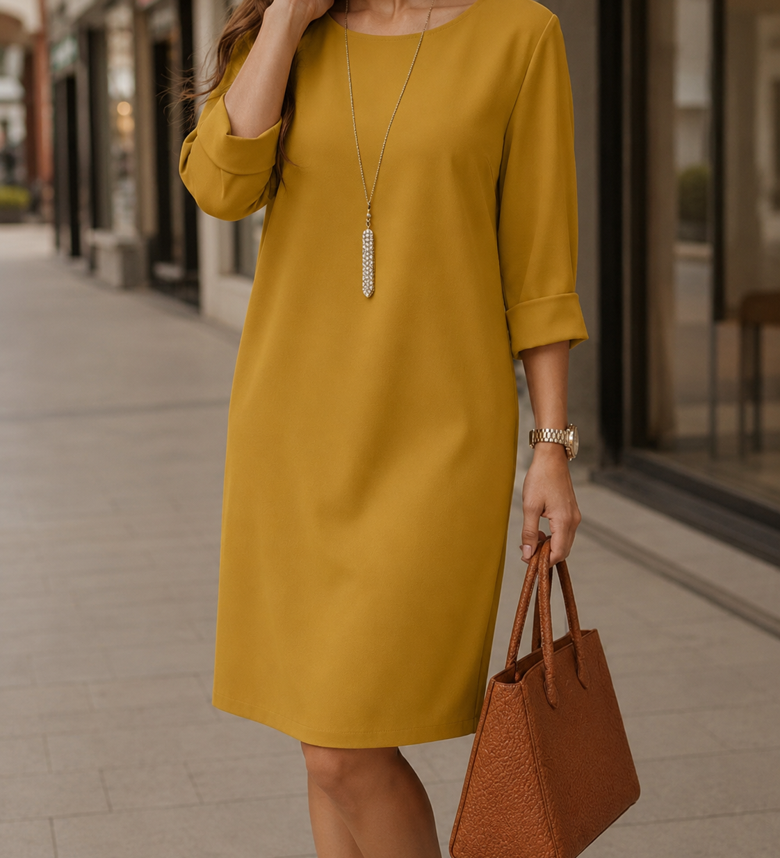 Clarissa | Robe Midi Camouflante