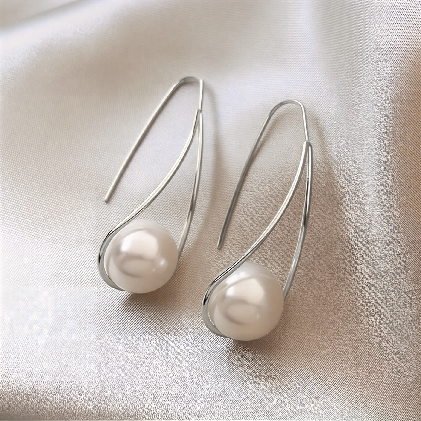 Aurélie | Boucles d'oreilles Élégantes en Perles Mystiques