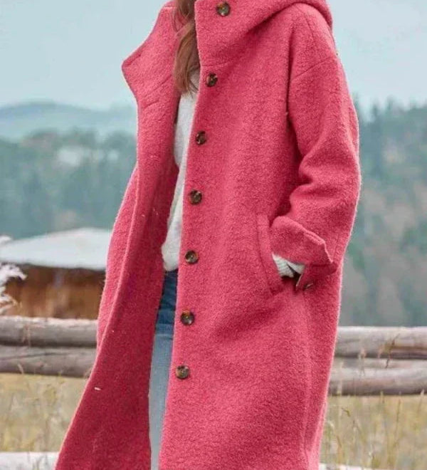 Amelie | Manteau d'hiver long et élégant