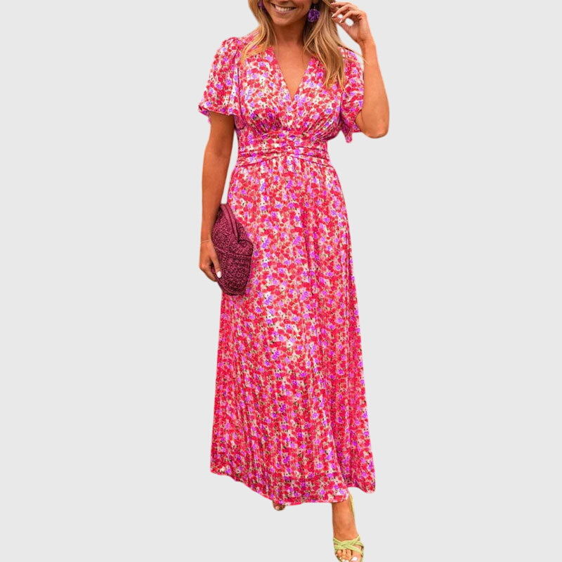 Alicia – Robe d’été fluide et élégante
