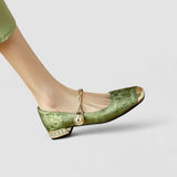 Émilie – Ballerines vintage raffinées