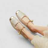 Émilie – Ballerines vintage raffinées
