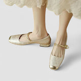 Émilie – Ballerines vintage raffinées