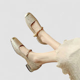 Émilie – Ballerines vintage raffinées