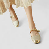 Émilie – Ballerines vintage raffinées