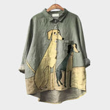 Constance | Blouse d'été élégante en lin