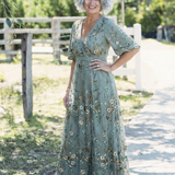 Stella | Robe maxi à fleurs
