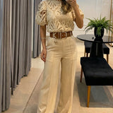 Maria – Ensemble chemisier et pantalon