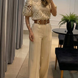 Maria – Ensemble chemisier et pantalon