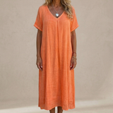 Marisol | Robe maxi fluide avec décolleté en V