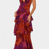 Domenica | Robe en georgette V