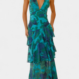Domenica | Robe en georgette V