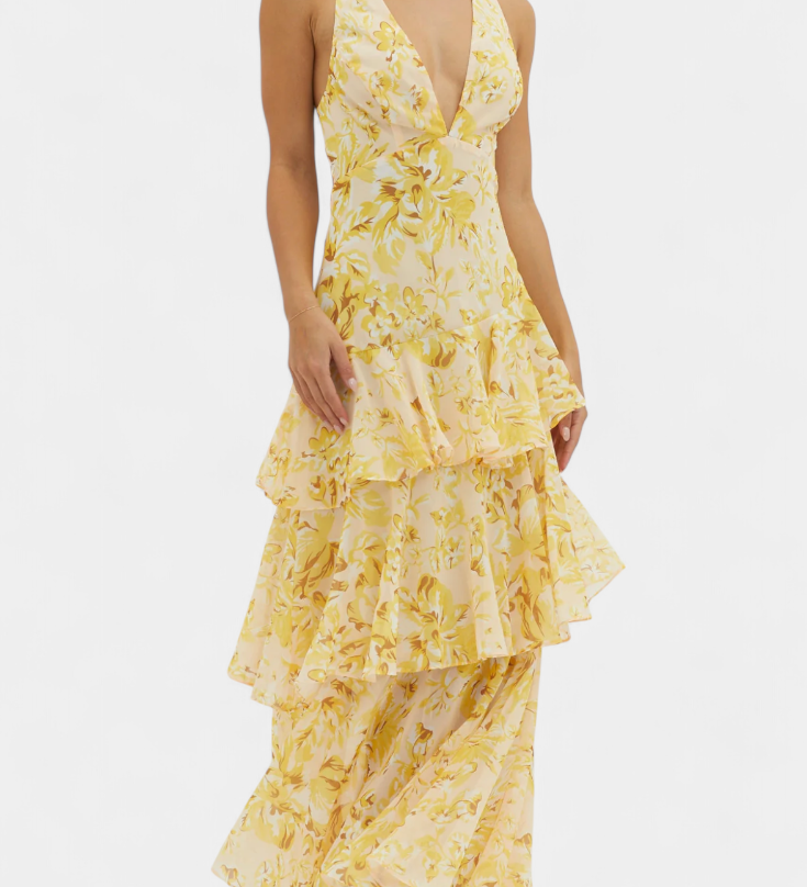Domenica | Robe en georgette V