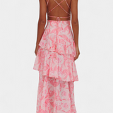 Domenica | Robe en georgette V