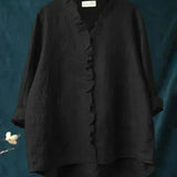 Eline | Blouse d'été élégante en lin