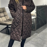 Clémence – Manteau réversible avec doublure léopard