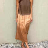 María | Robe maxi fluide avec dégradé élégant