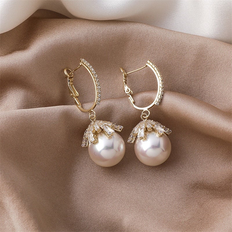 Lya | Boucles d'oreilles en perles magnifiques