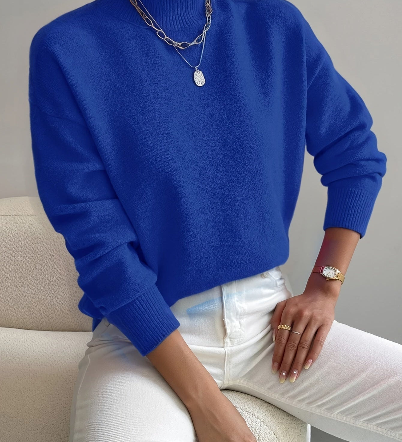 Noémie | Pull élégant et chaud