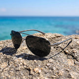 Alden | Lunettes de soleil aviateur polarisées (1+1 GRATUIT)