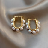 Lucie| Boucles d'oreilles créoles en perles