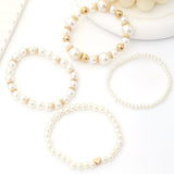 Félicité | Ensemble de bracelets en perles empilables de 4