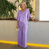 Sarina™ Élégant Ensemble Deux Pièces