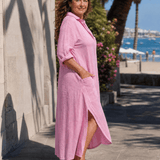 Aliénor | Robe midi à col
