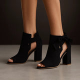Zoé – Bottines ouvertes élégantes